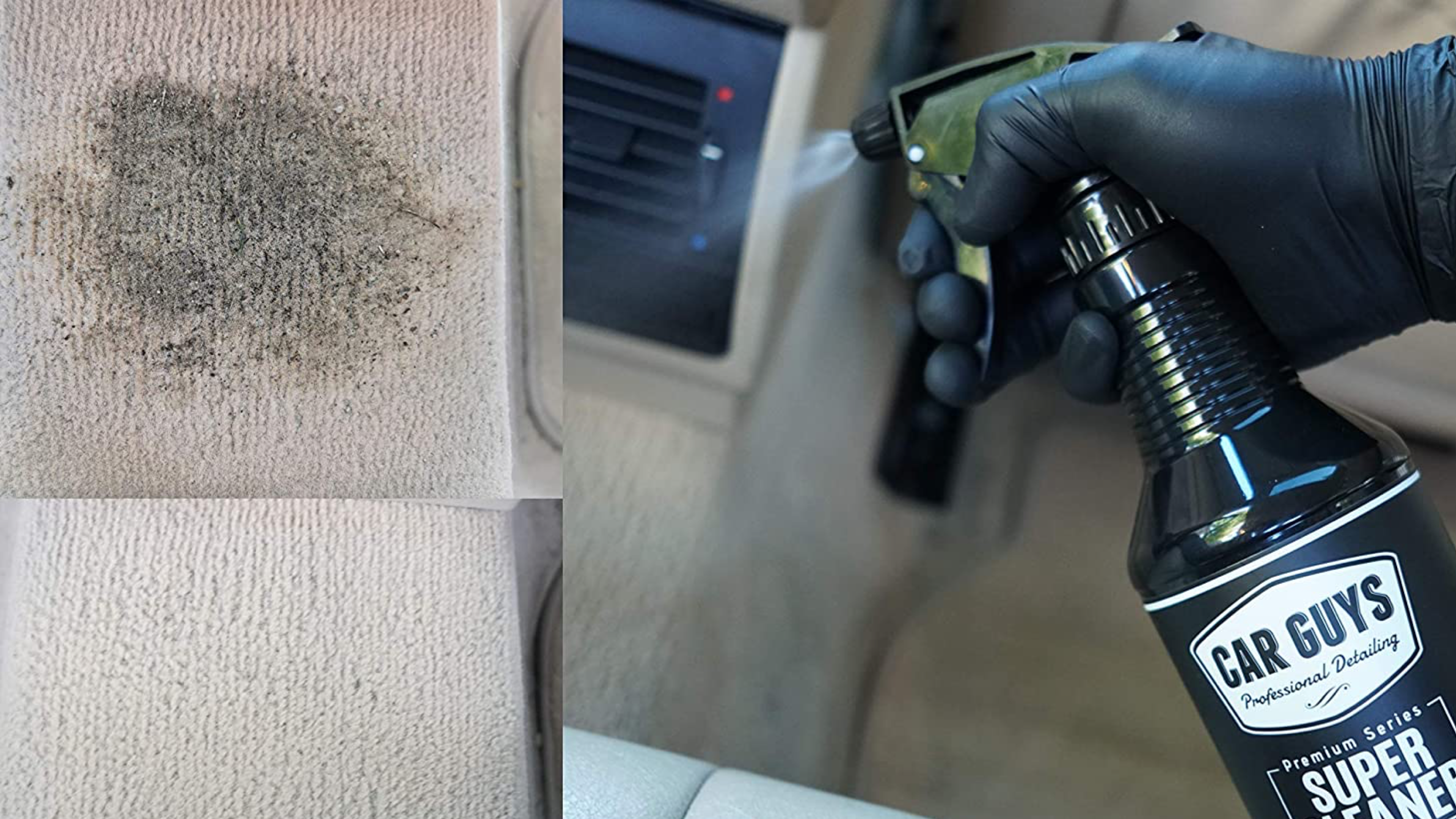 cleaning spray for cars