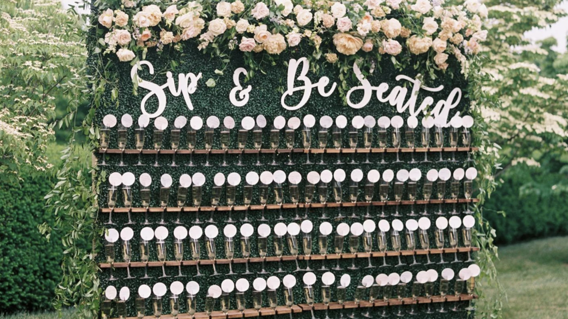 Wedding decor on a budget sip and be seated 