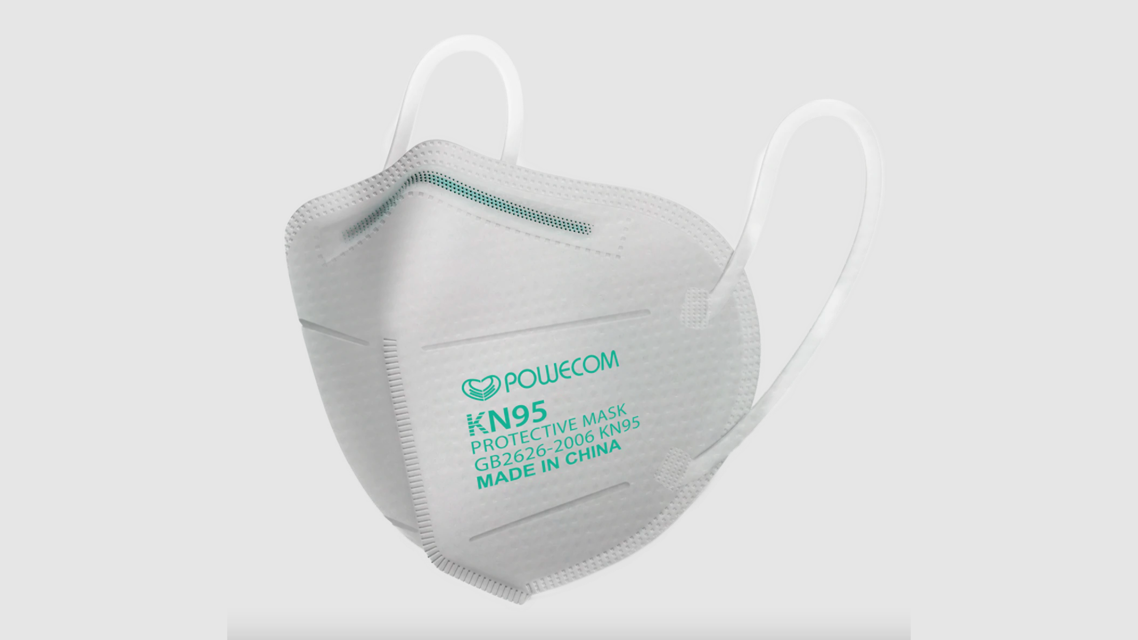 KN95 respirator face mask for protection against the spread of covid-19