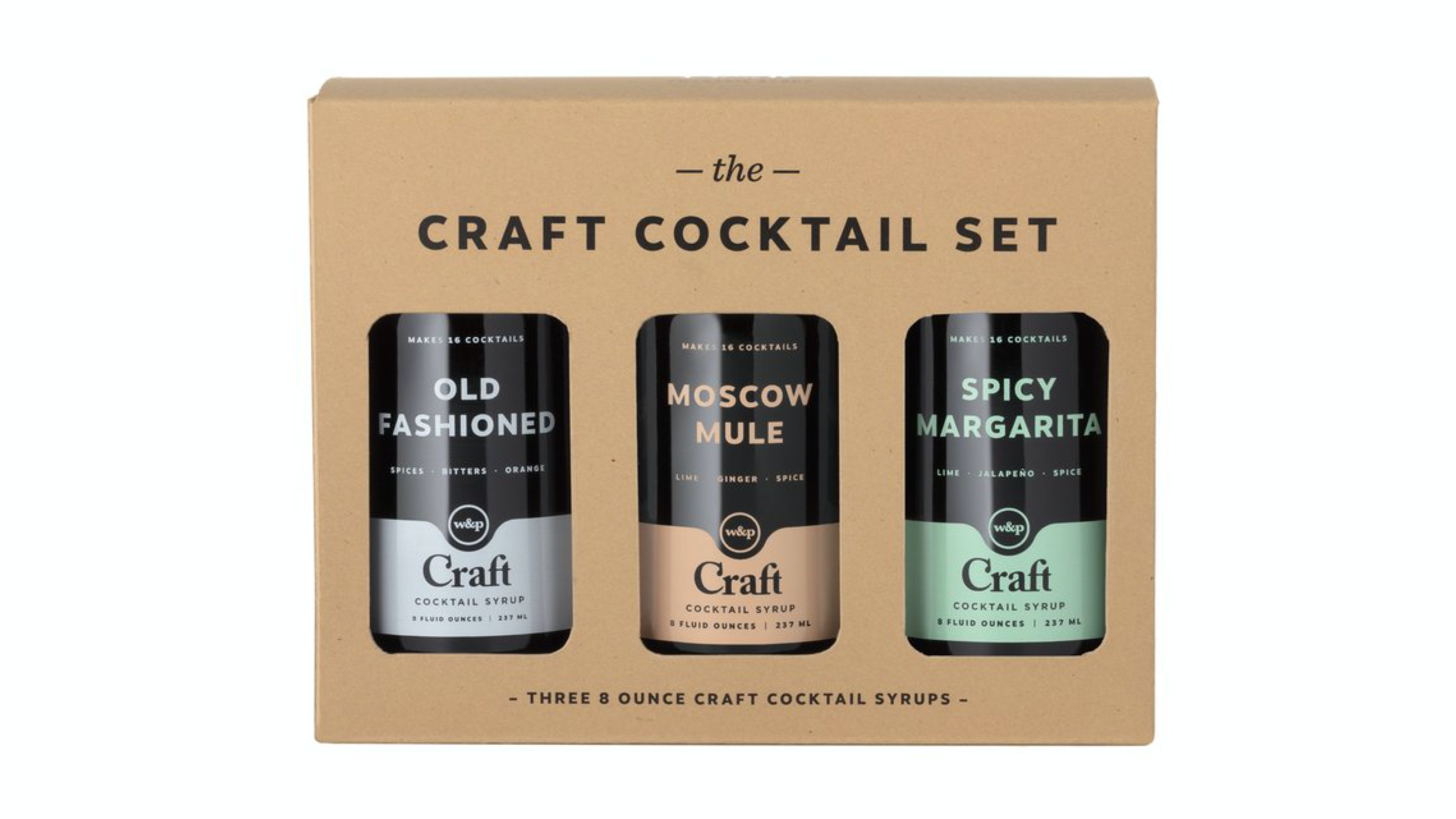 cocktail syrup set 