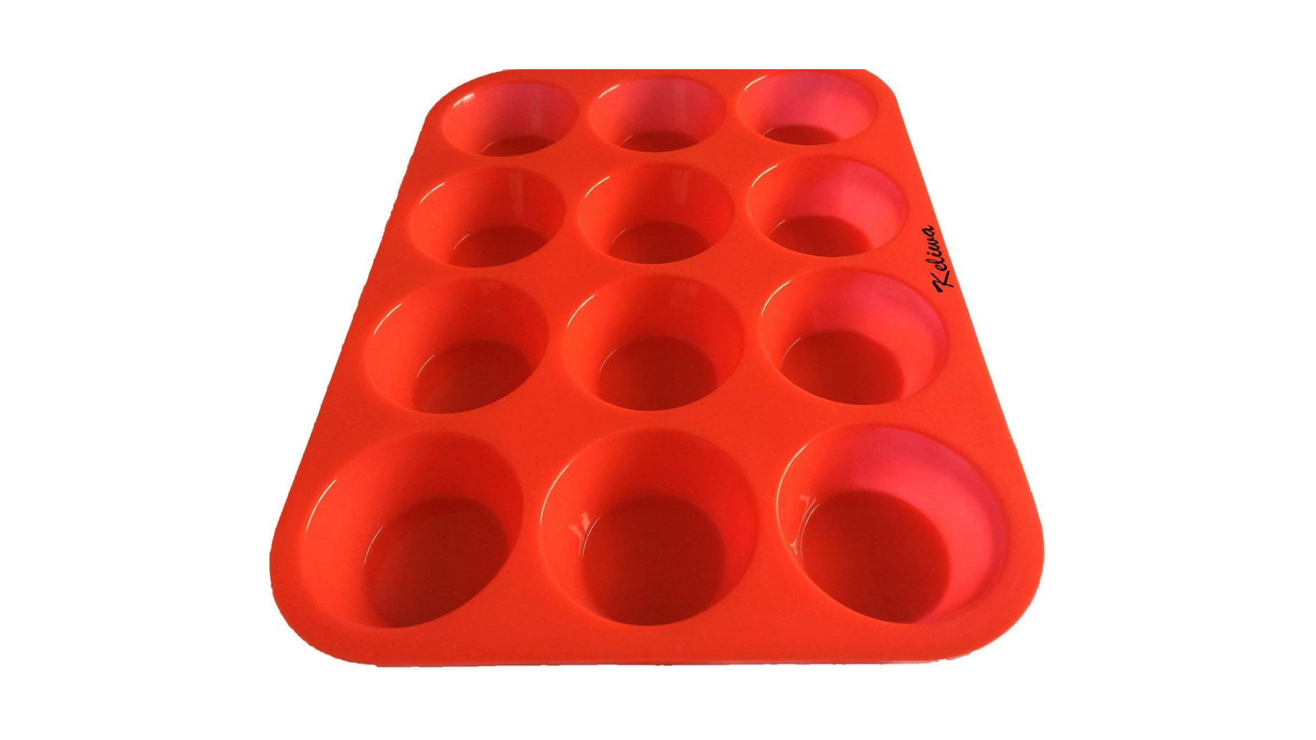 reusable silicone muffin pan so you can get treats out easily and without paper liners