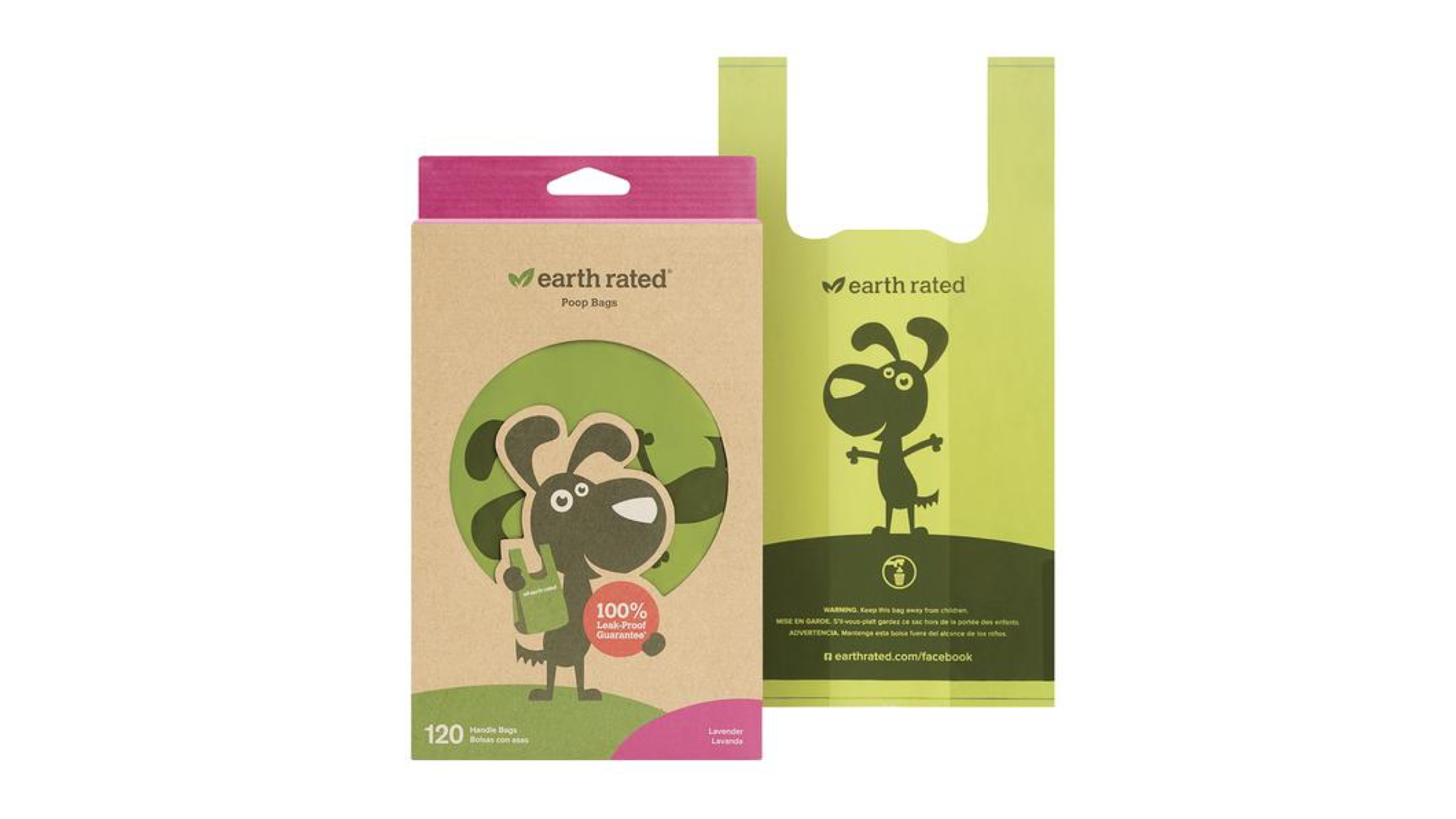 compostable dog poop bags with handles