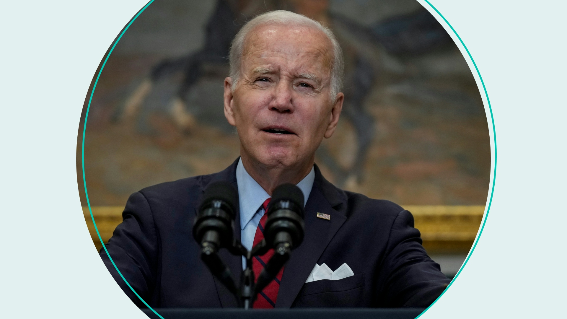 U.S. President Joe Biden delivers remarks about border security policies in the Roosevelt Room in the White House on January 5, 2023 in Washington, DC.
