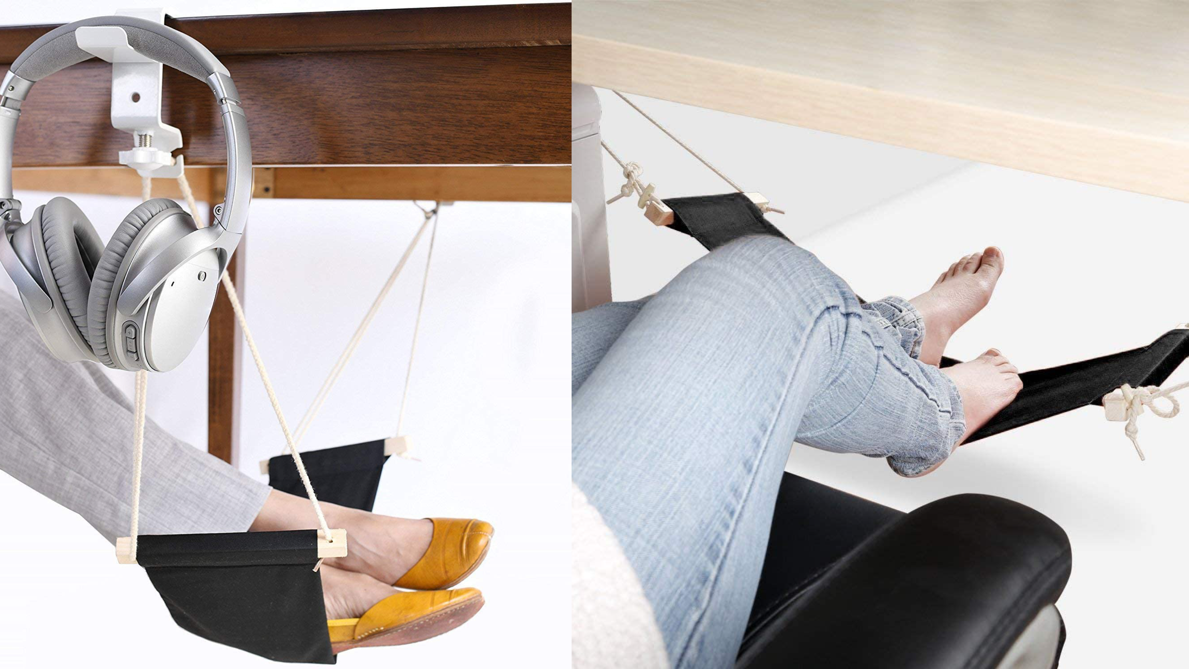 hammock for your feet underneath your desk