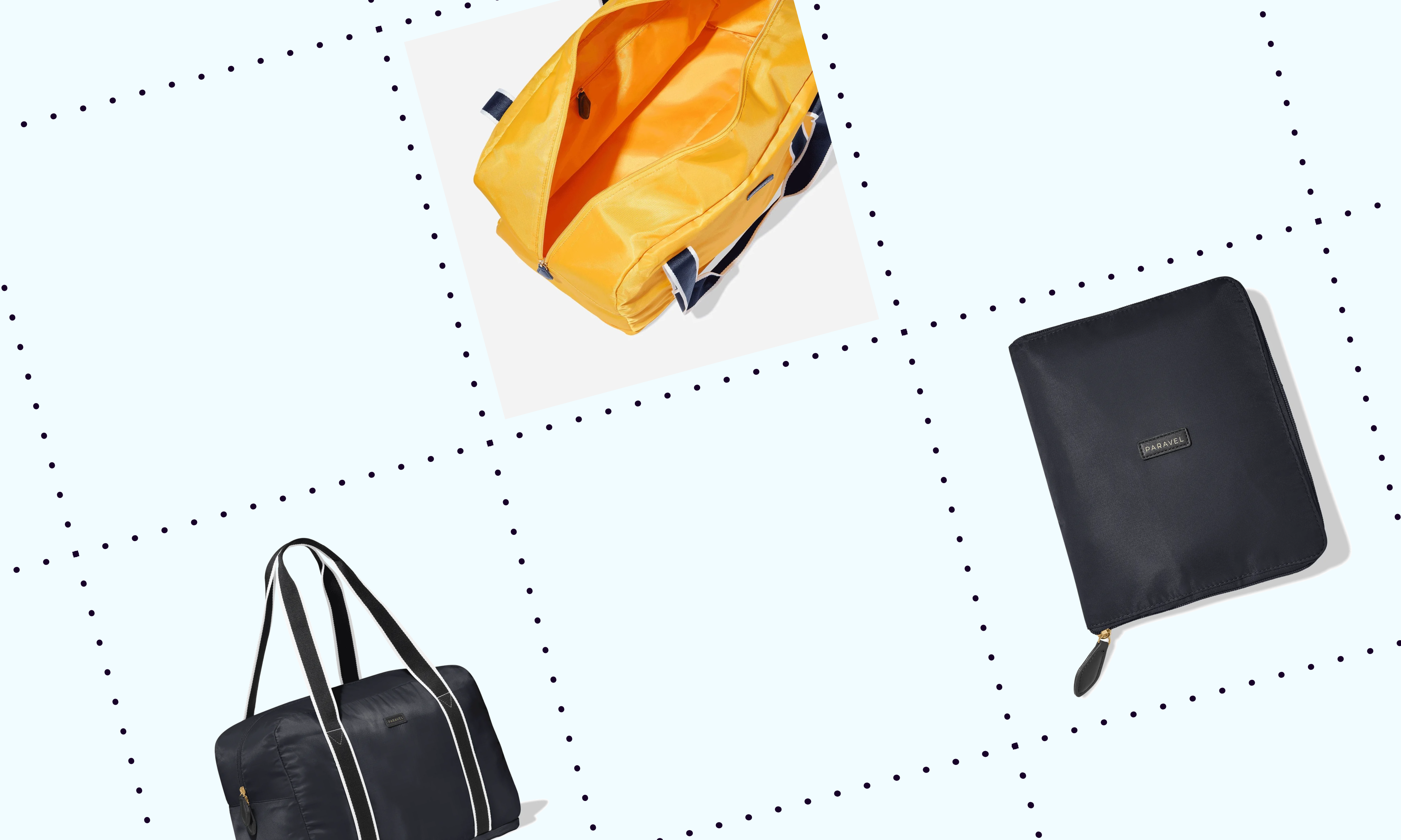 review of paravel's foldable duffel bag