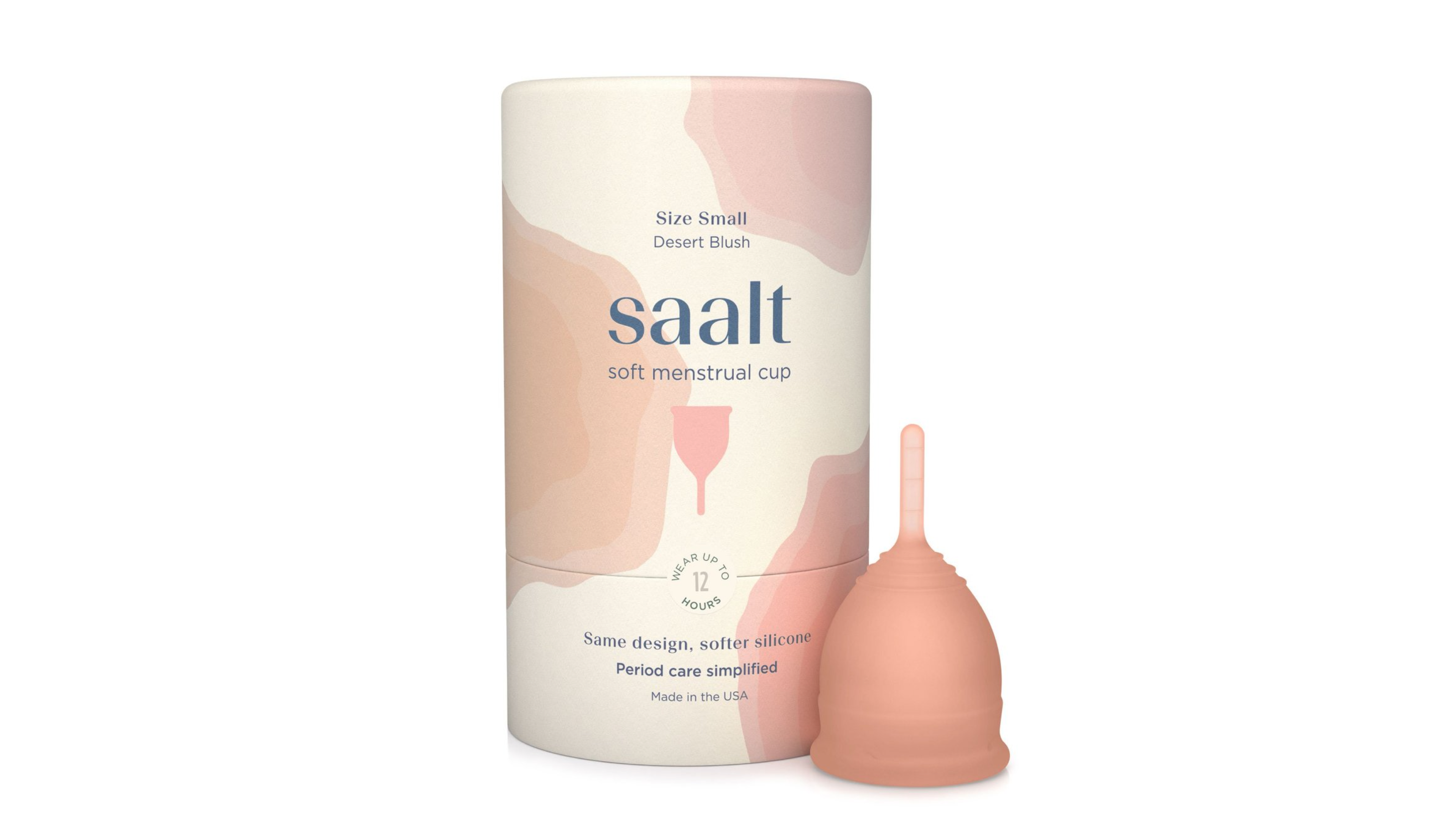 flexible and durable silicone menstrual cup
