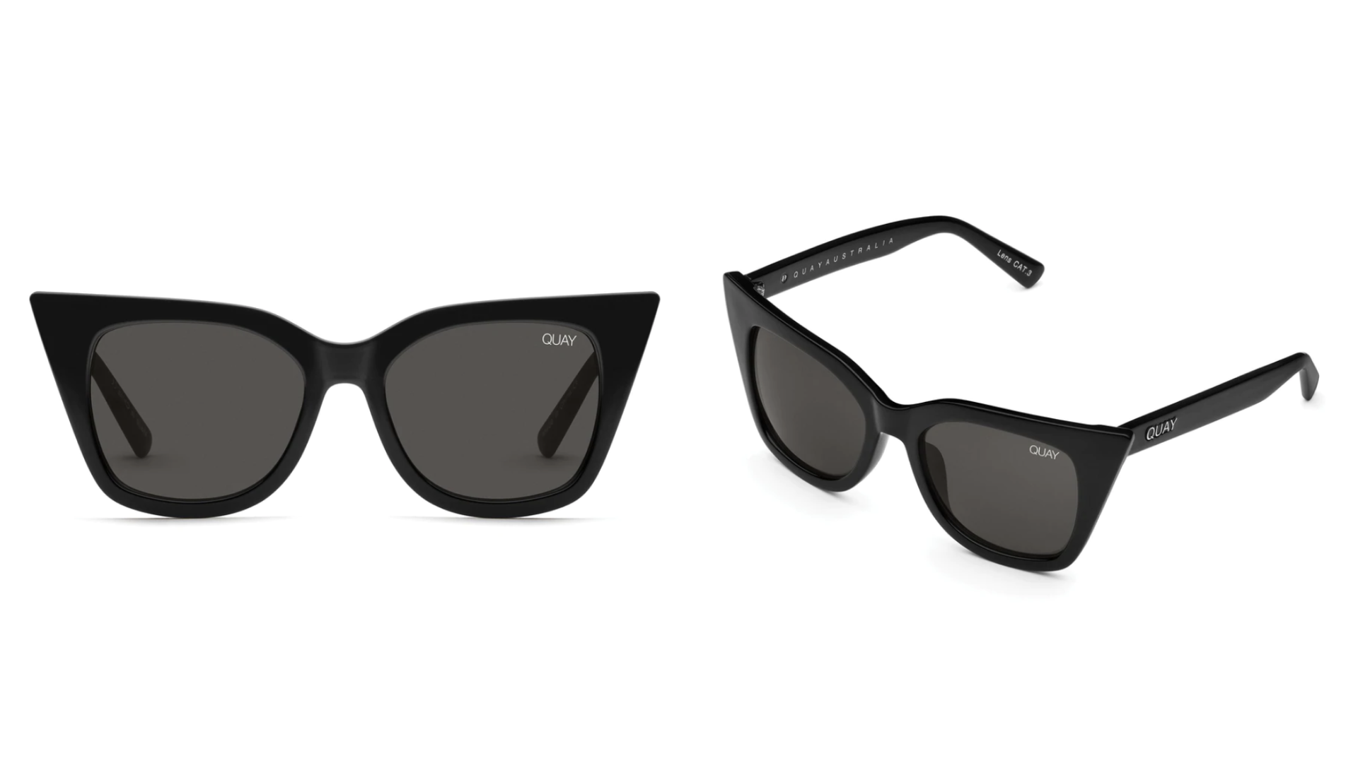 Quay black sunglasses 