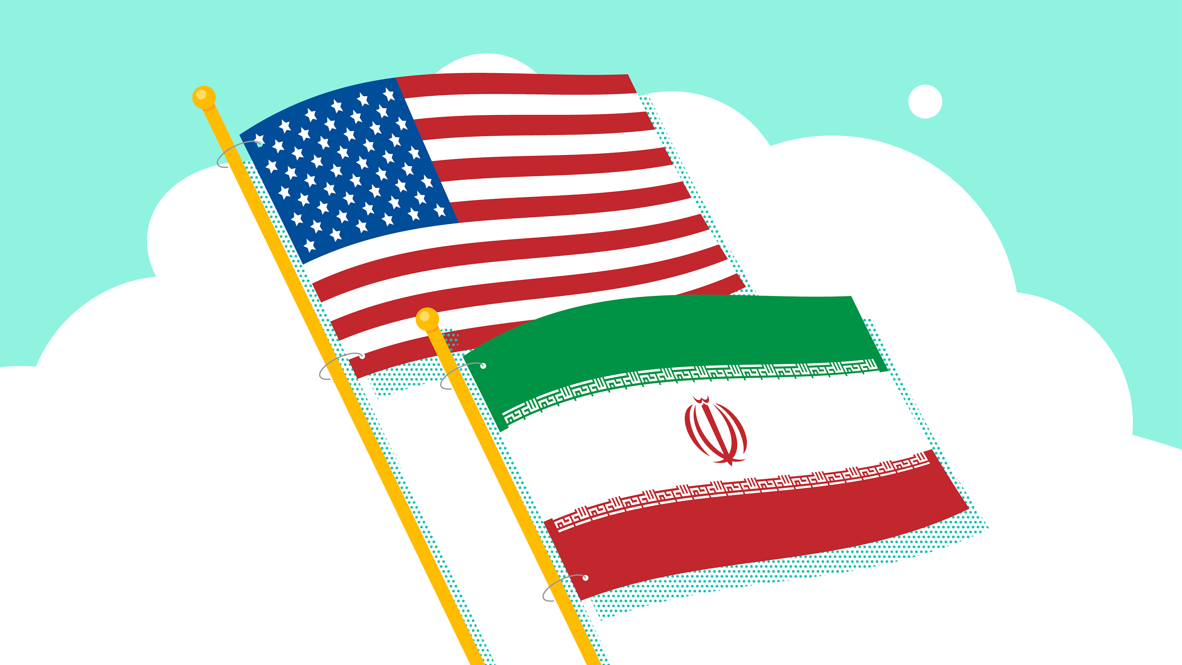 US-Iran teal