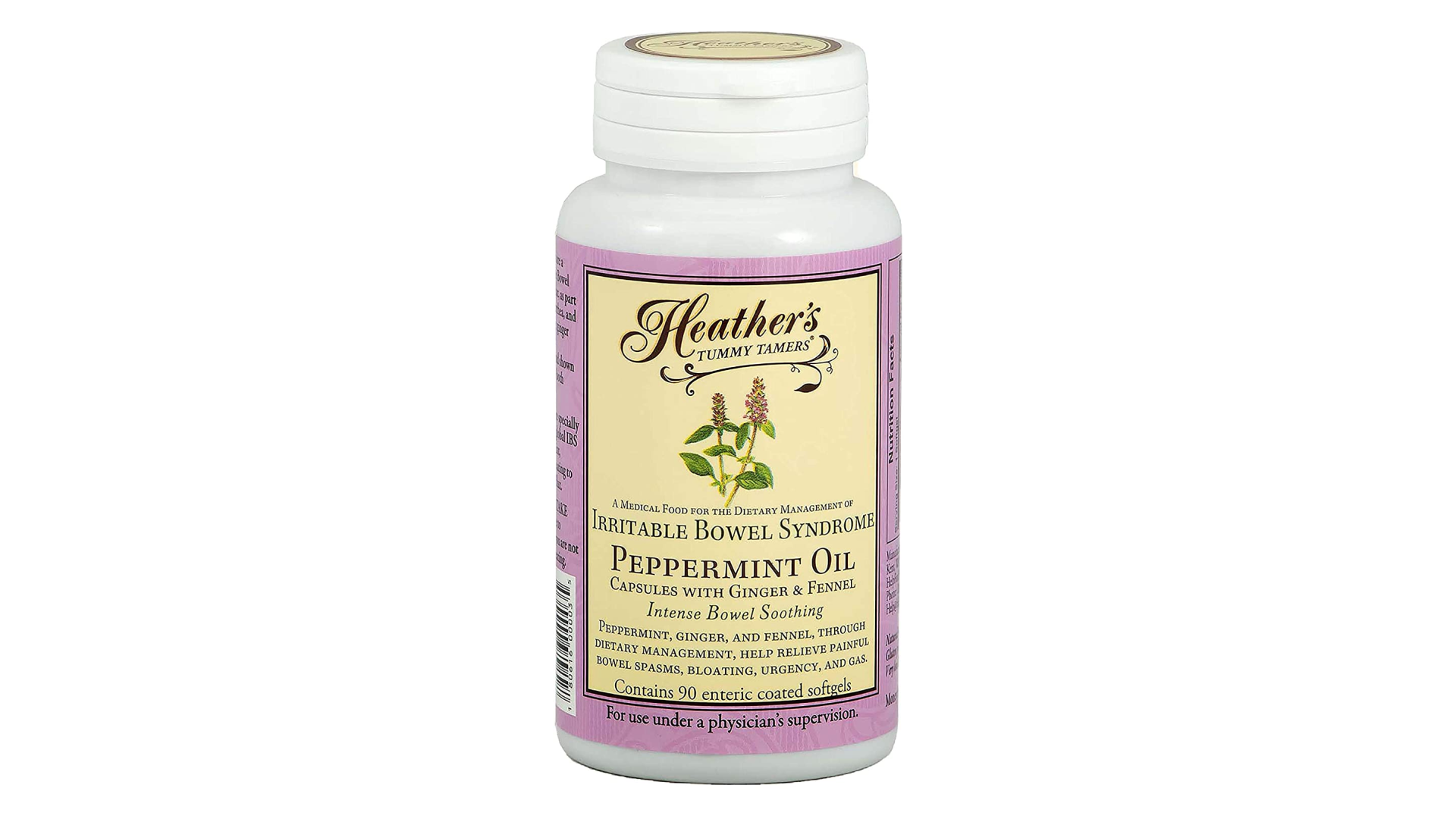 heather's tummy tamers peppermint oil capsules