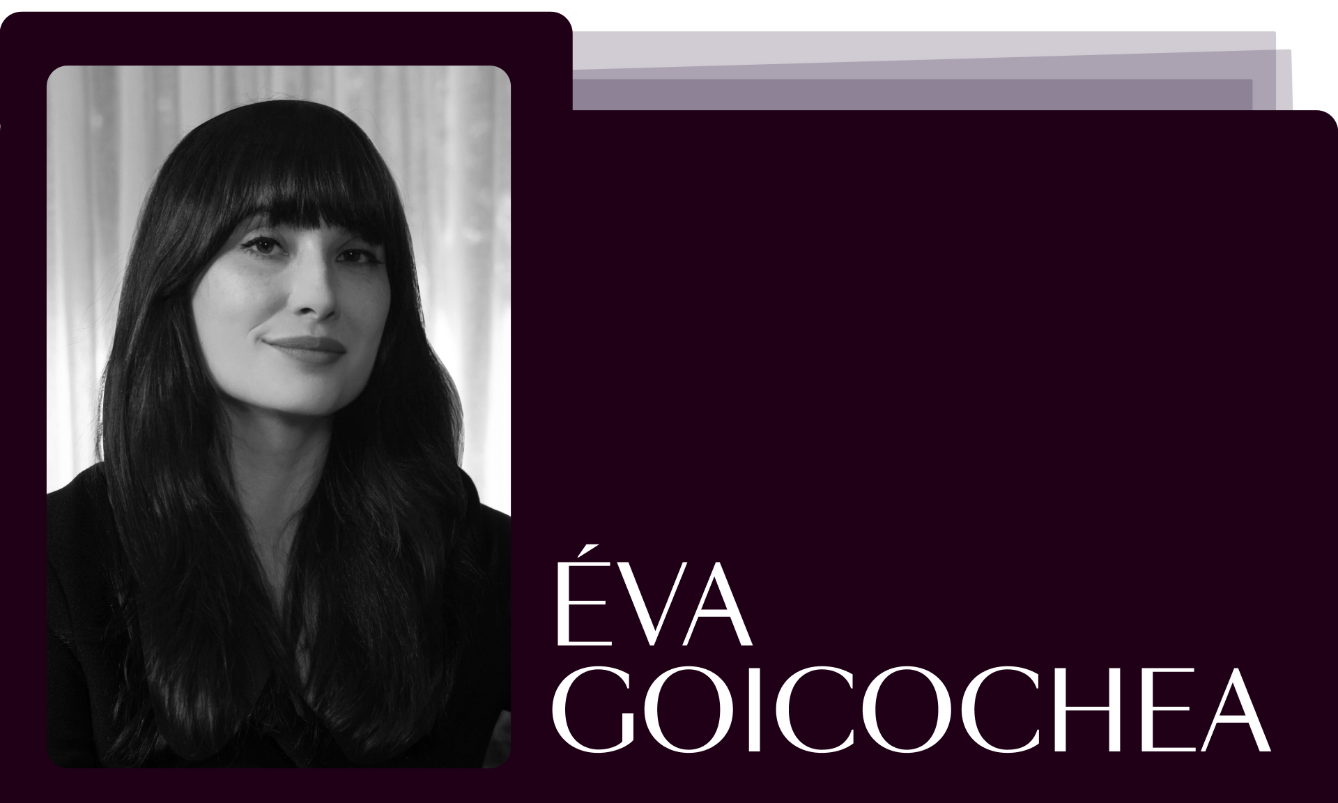 Eva Goicochea Headshot