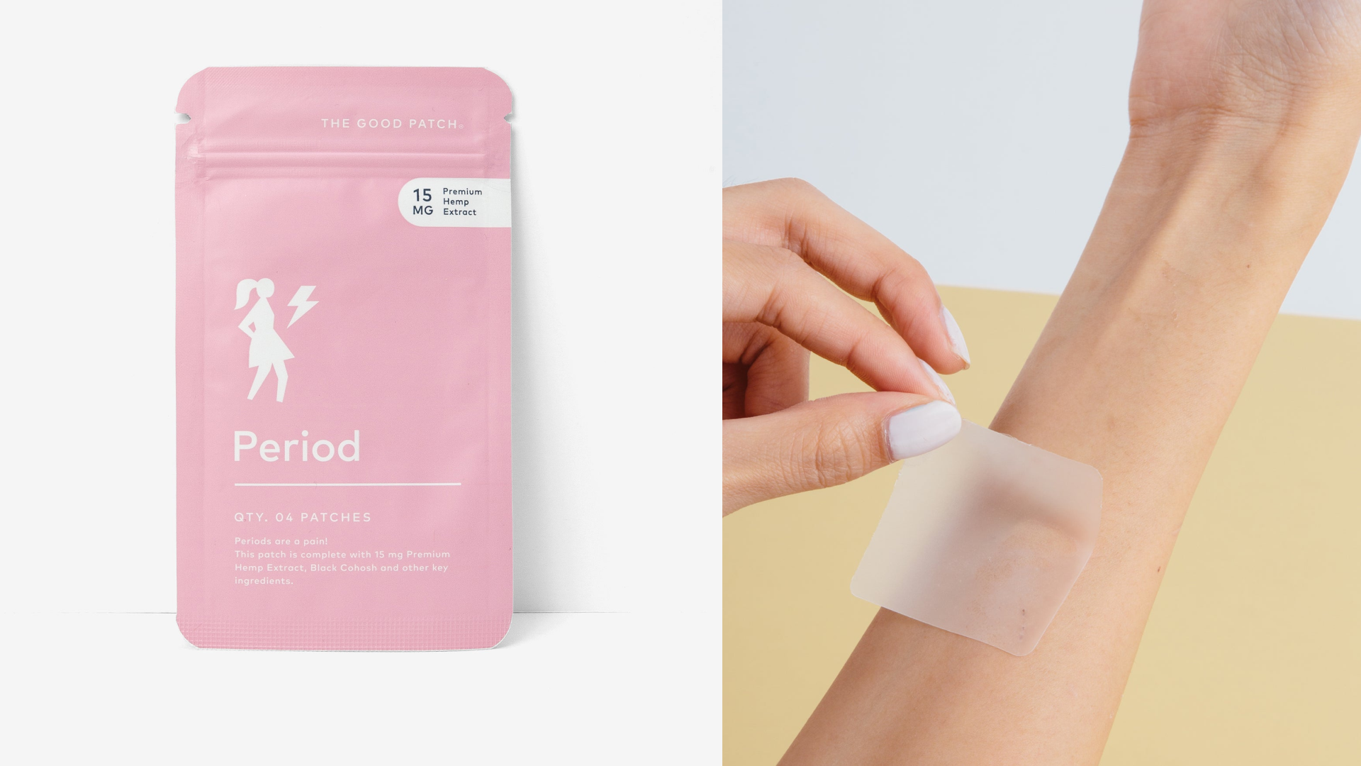 pain relief patch to help with period cramps