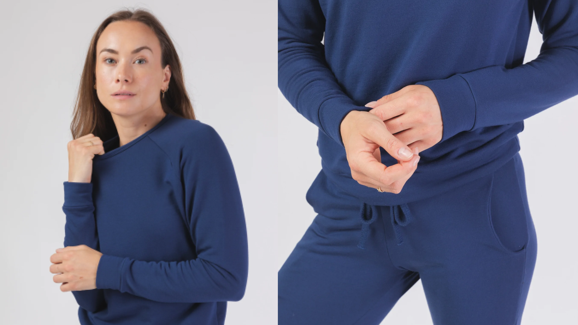 loungewear made from sustainably produced yarn