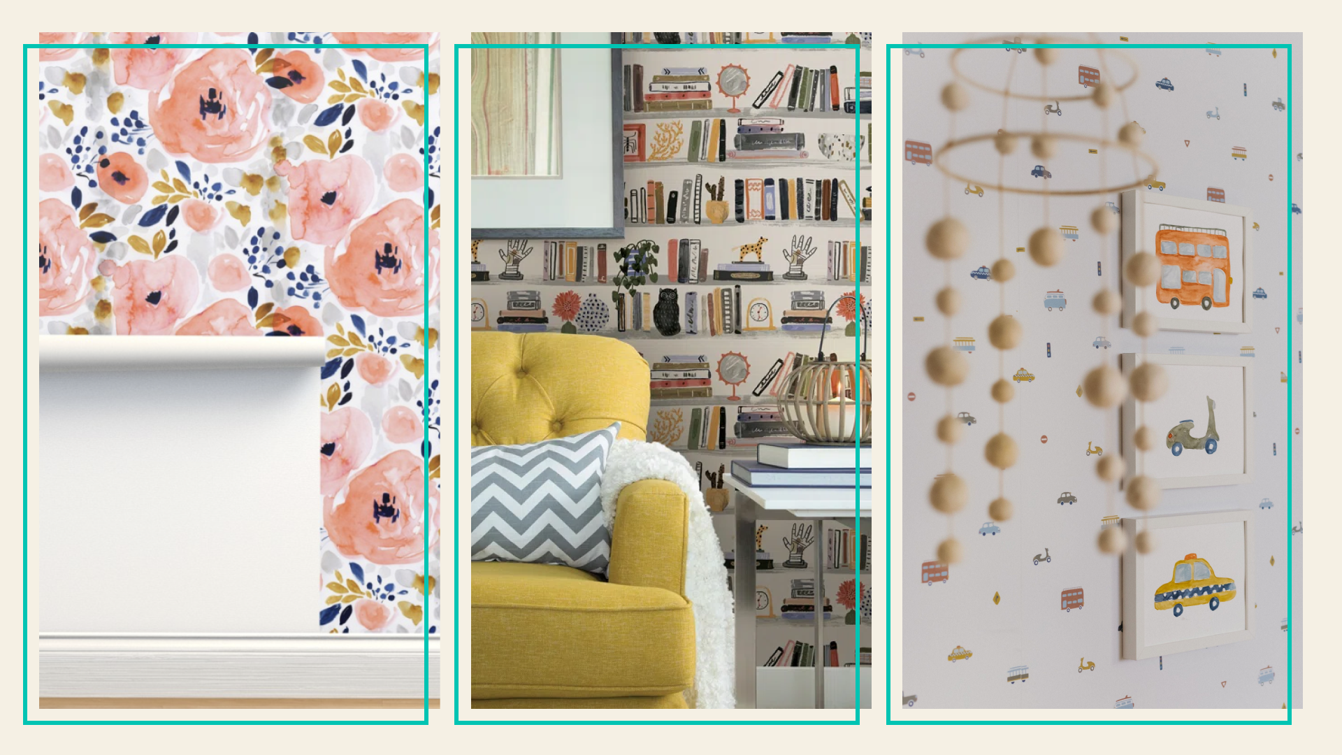 Peel and stick wallpaper for Home upgrades