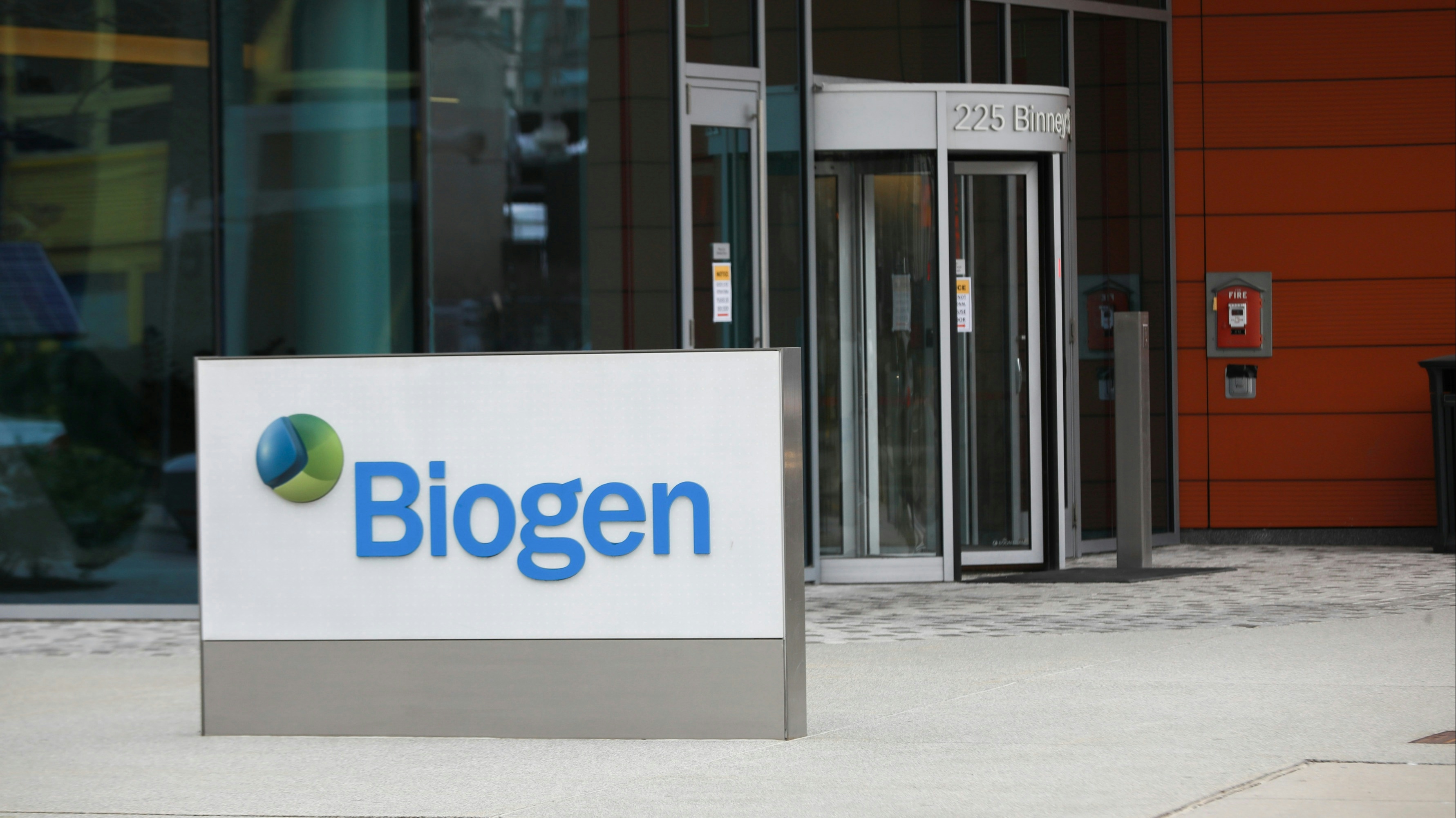 Biogen headquarters on Binney Street on Thursday, March 21, 2019 in Cambridge, Massachusetts.