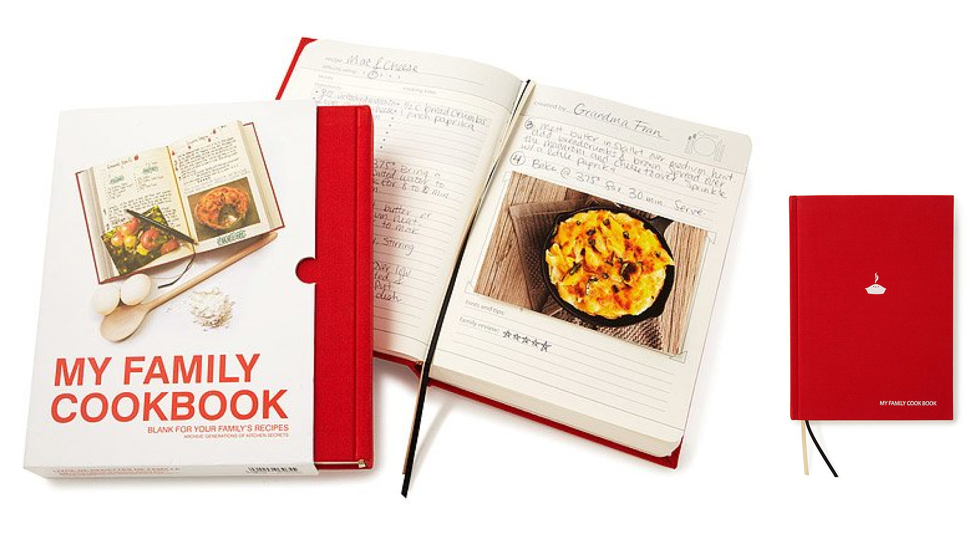Custom recipe book