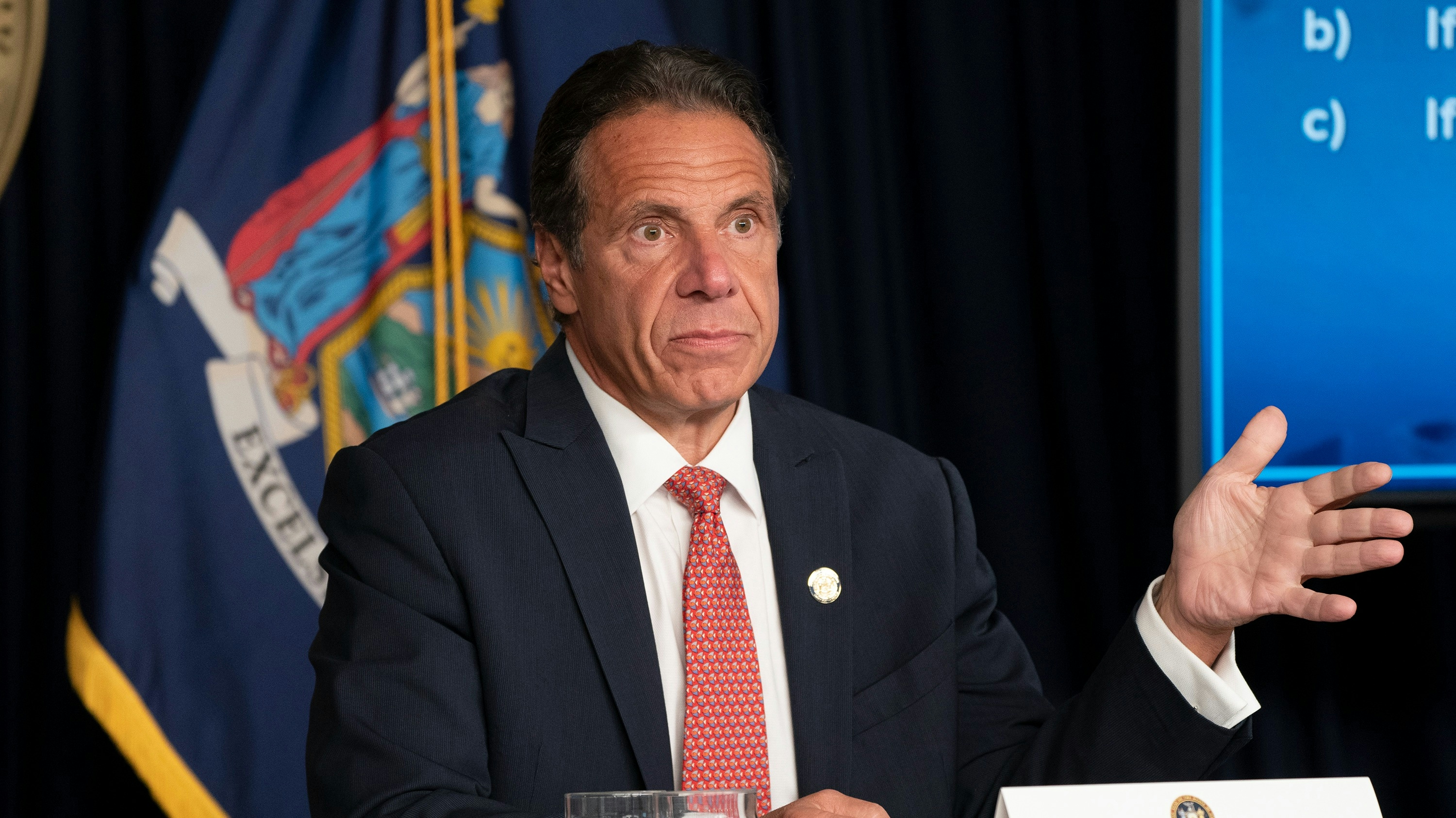 Governor Andrew Cuomo holds press briefing and makes announcement to combat COVID-19